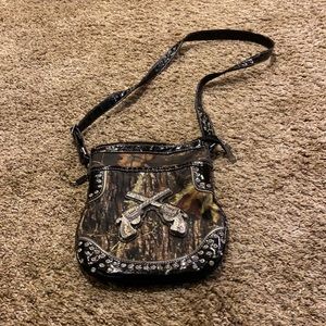 Camo/western gun purse